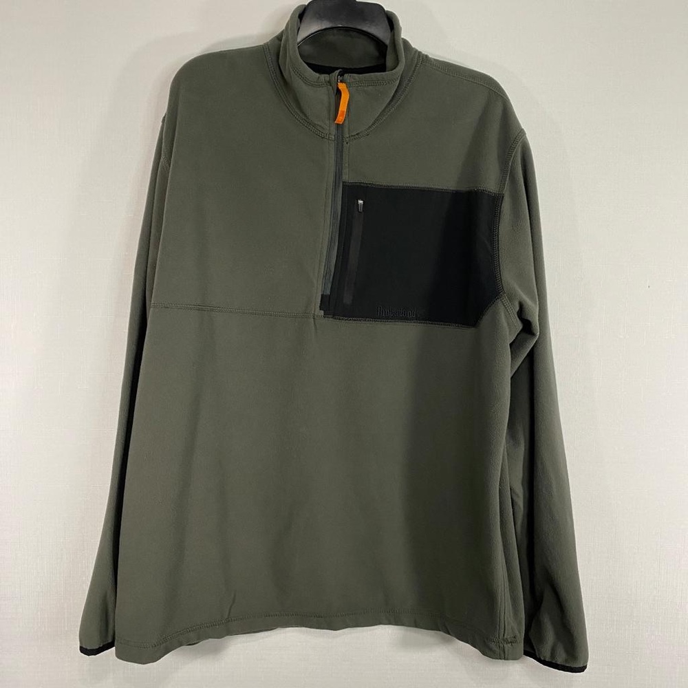Timberland Mock Neck 1/2 Zip Up Pullover